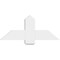 Ekena Millwork Eugene Architectural Grade PVC Gable Bracket, 36"W x 15"H x 2"D x 6"F, 10/12 Pitch GBP036X15X0206EUG00 - alternate 5